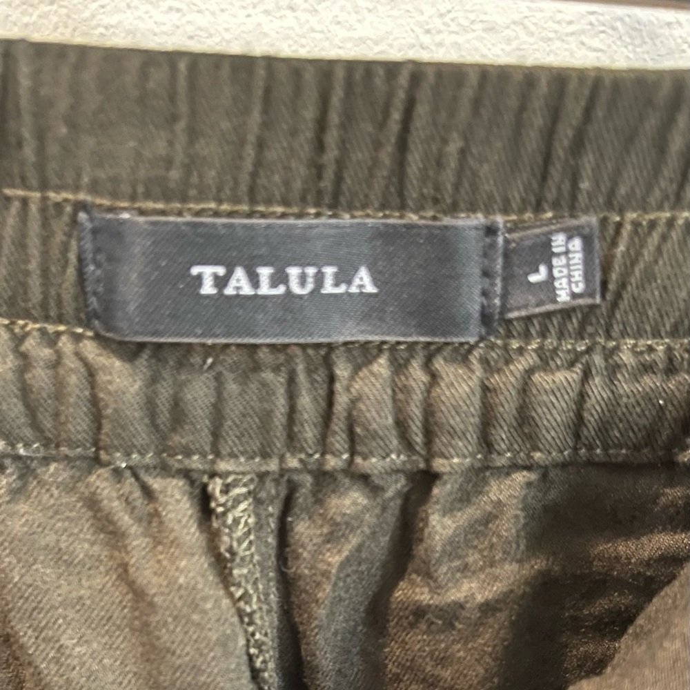 Talula Women’s Dark Green Pants - Picture 3 of 3